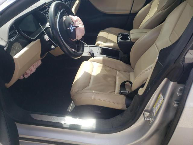 5YJSA1E10HF180381 - 2017 TESLA MODEL S Արծաթագույն լուսանկար 7