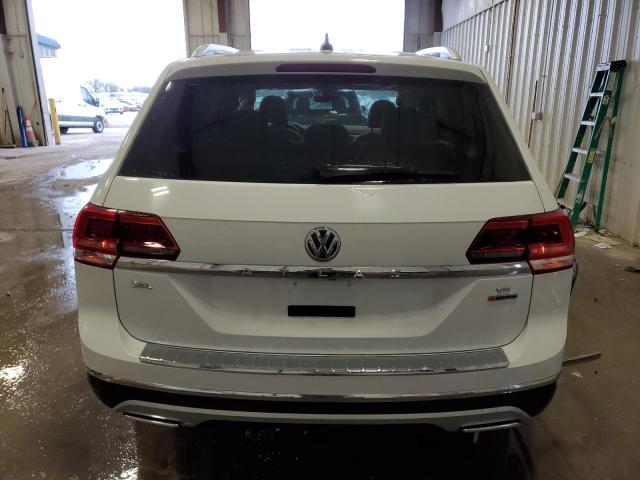 1V2MR2CA3KC571716 - 2019 VOLKSWAGEN ATLAS SEL WHITE photo 6