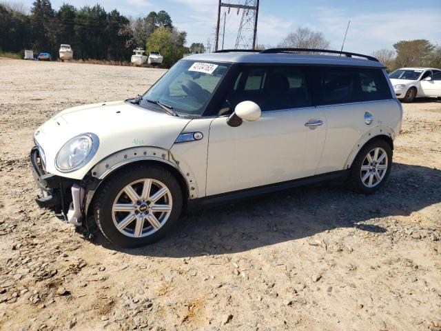 WMWZG3C50BTY30388 - 2011 MINI COOPER S CLUBMAN CREAM photo 1