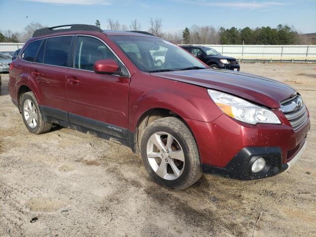 4S4BRBMC0E3257563 - 2014 SUBARU OUTBACK 2. BURGUNDY photo 4