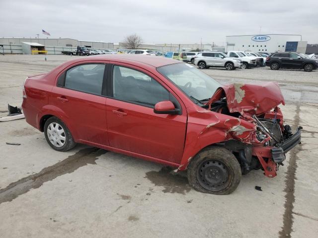 KL1TD5DE0BB236117 - 2011 CHEVROLET AVEO LS 红色 照片 4