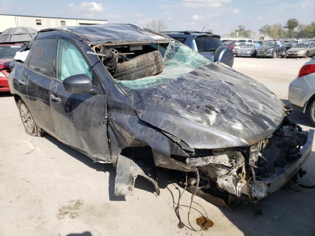 5N1AR2MM5DC683753 - 2013 NISSAN PATHFINDER S GRAY photo 1