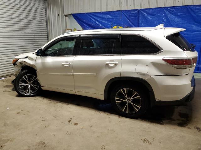 5TDJKRFH5GS254701 - 2016 TOYOTA HIGHLANDER XLE WHITE photo 2