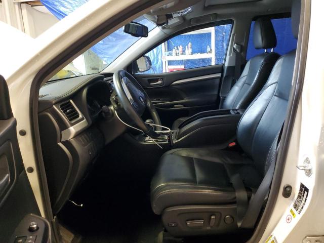 5TDJKRFH5GS254701 - 2016 TOYOTA HIGHLANDER XLE WHITE photo 7