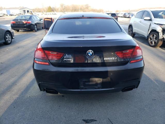 WBA6B4C54DD098433 - 2013 BMW 650 XI BLACK photo 6