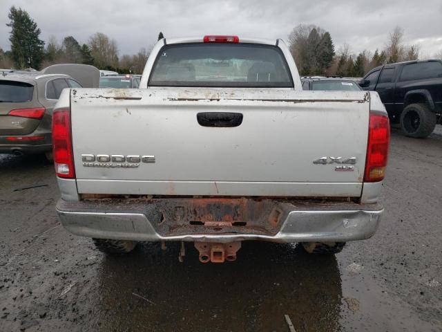 3D7KU28C54G256648 - 2004 DODGE RAM 2500 ST SILVER photo 6