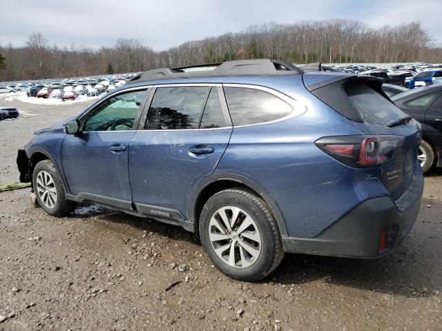 4S4BTACC0L3228087 - 2020 SUBARU OUTBACK PREMIUM BLUE photo 2