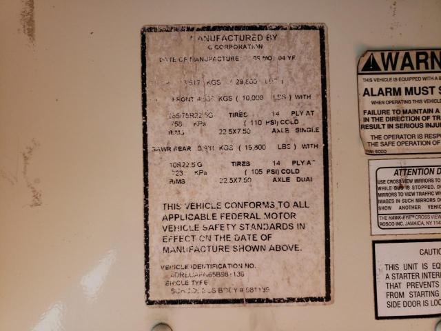 4DRBUAFN65B981139 - 2005 IC CORPORATION 3000 YELLOW photo 12