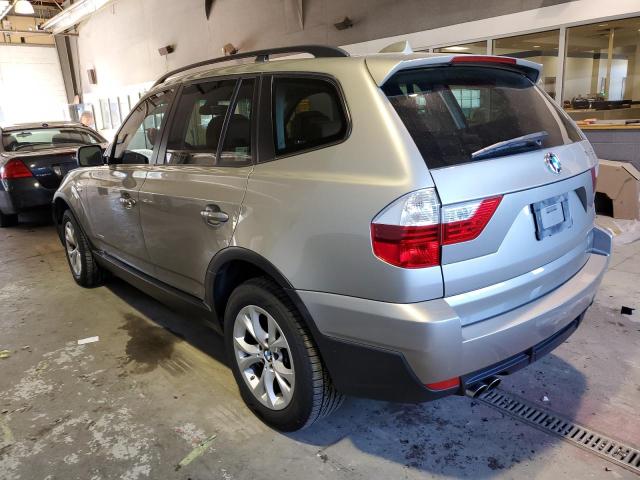 WBXPC93409WJ27336 - 2009 BMW X3 XDRIVE30I GOLD photo 2