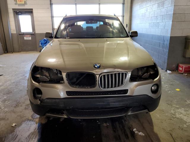 WBXPC93409WJ27336 - 2009 BMW X3 XDRIVE30I GOLD photo 5