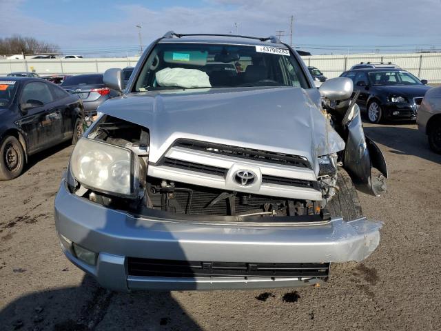 JTEBT17R830010544 - 2003 TOYOTA 4RUNNER LIMITED SILVER photo 5