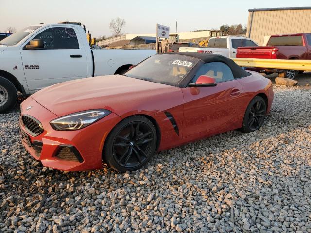 WBAHF3C51KWW21562 - 2019 BMW Z4 SDRIVE30I RED photo 1