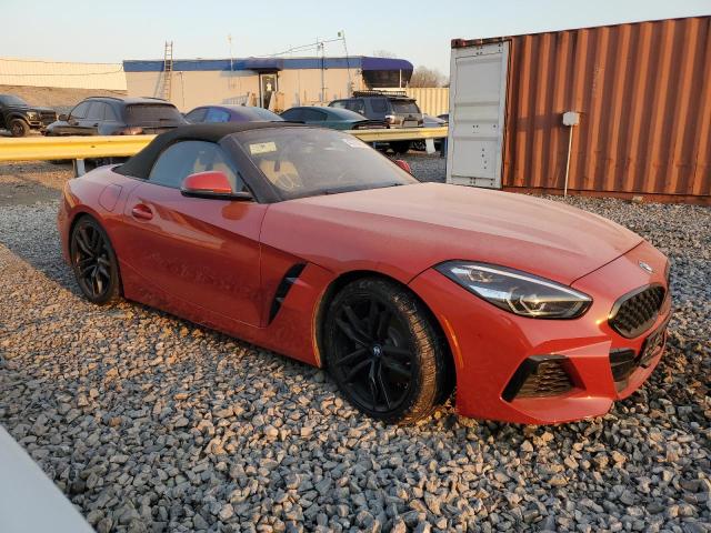 WBAHF3C51KWW21562 - 2019 BMW Z4 SDRIVE30I RED photo 4