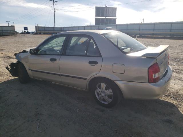 JM1BJ2221Y0271970 - 2000 MAZDA PROTEGE DX GRAY photo 2