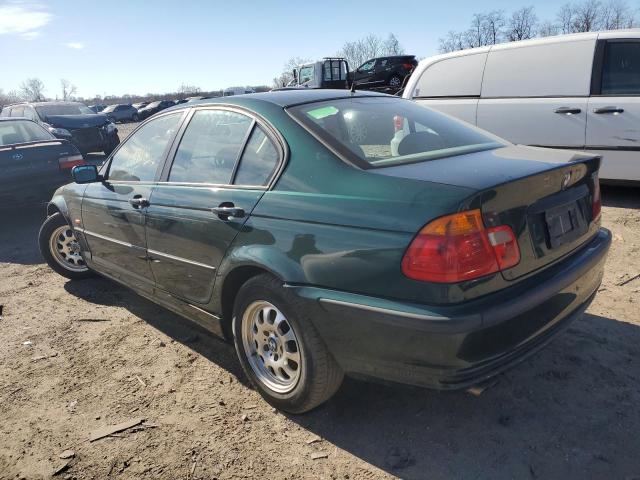 WBAAM3333XFP51159 - 1999 BMW 323 I AUTOMATIC GREEN photo 2