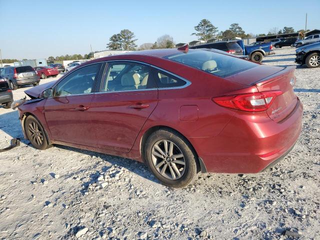 5NPE24AF0FH172244 - 2015 HYUNDAI SONATA SE RED photo 2