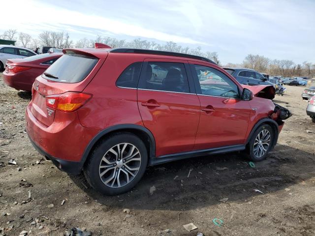 JA4AR4AW6HZ018363 - 2017 MITSUBISHI OUTLANDER SEL RED photo 3