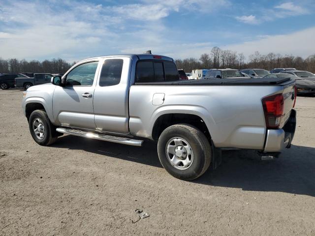 3TYSZ5AN1PT106376 - 2023 TOYOTA TACOMA ACCESS CAB SILVER photo 2