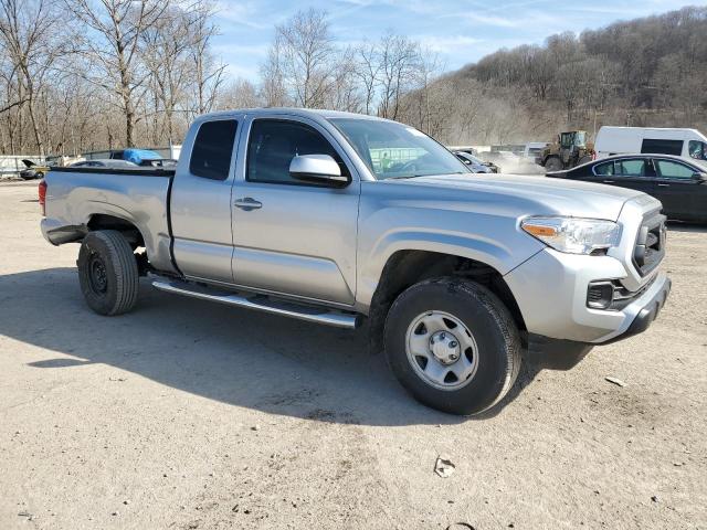 3TYSZ5AN1PT106376 - 2023 TOYOTA TACOMA ACCESS CAB SILVER photo 4