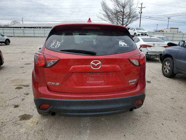 JM3KE4CY8F0451633 - 2015 MAZDA CX-5 TOURING RED photo 6