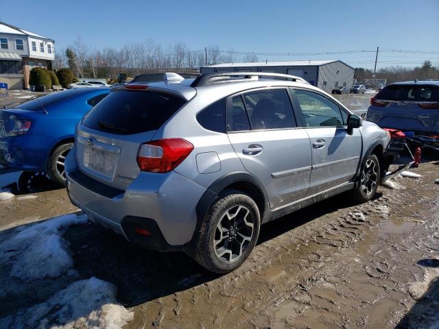 JF2GPANC6G8225247 - 2016 SUBARU CROSSTREK LIMITED SILVER photo 3