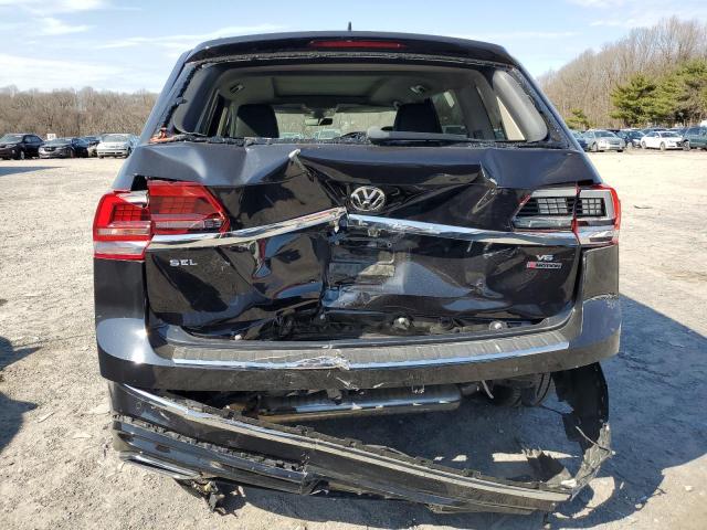 1V2RR2CA2KC565332 - 2019 VOLKSWAGEN ATLAS SEL BLACK photo 6