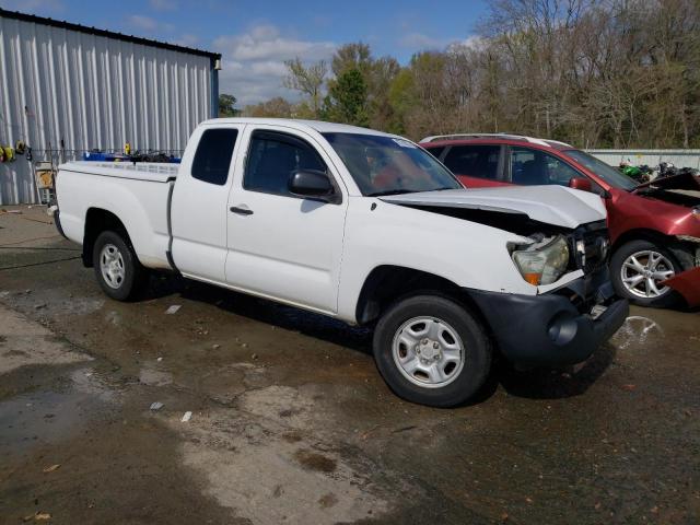 5TFTX4CN2BX004486 - 2011 TOYOTA TACOMA ACCESS CAB WHITE photo 4