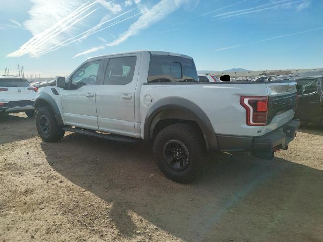 1FTFW1RG9HFA98159 - 2017 FORD F150 RAPTOR WHITE photo 2