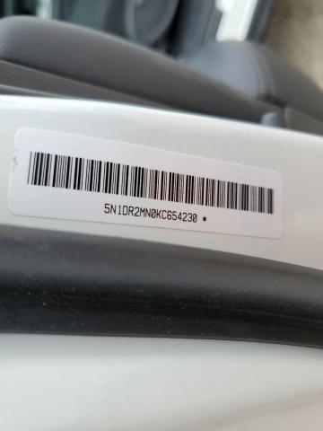 5N1DR2MN0KC654230 - 2019 NISSAN PATHFINDER S 白色 照片 13