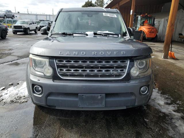 SALAC2V64GA833298 - 2016 LAND ROVER LR4 ნაცრისფერი ფოტო 5