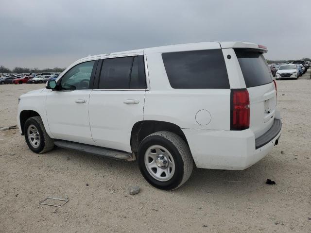 1GNLCDECXKR281986 - 2019 CHEVROLET TAHOE POLICE WHITE photo 2