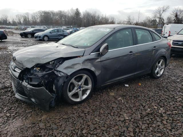 1FADP3J29DL231522 - 2013 FORD FOCUS TITANIUM GRAY photo 1