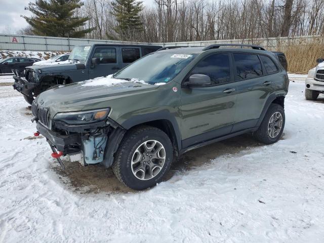 1C4PJMBX2LD621847 - 2020 JEEP CHEROKEE TRAILHAWK GREEN photo 1