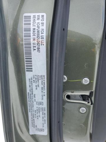 1C4PJMBX2LD621847 - 2020 JEEP CHEROKEE TRAILHAWK GREEN photo 13