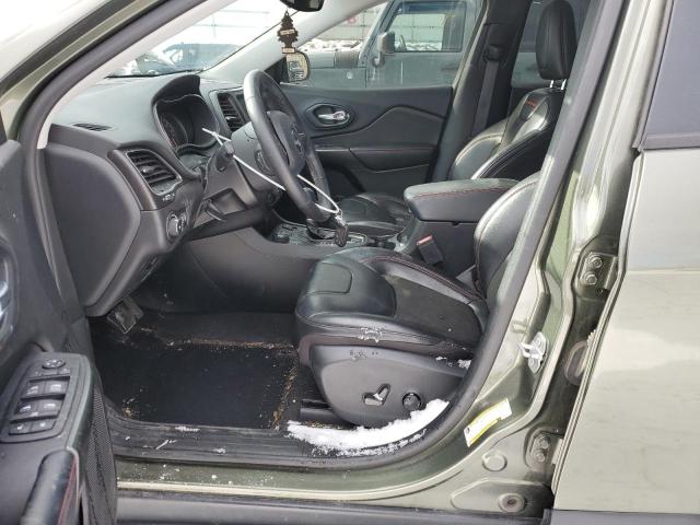 1C4PJMBX2LD621847 - 2020 JEEP CHEROKEE TRAILHAWK GREEN photo 7