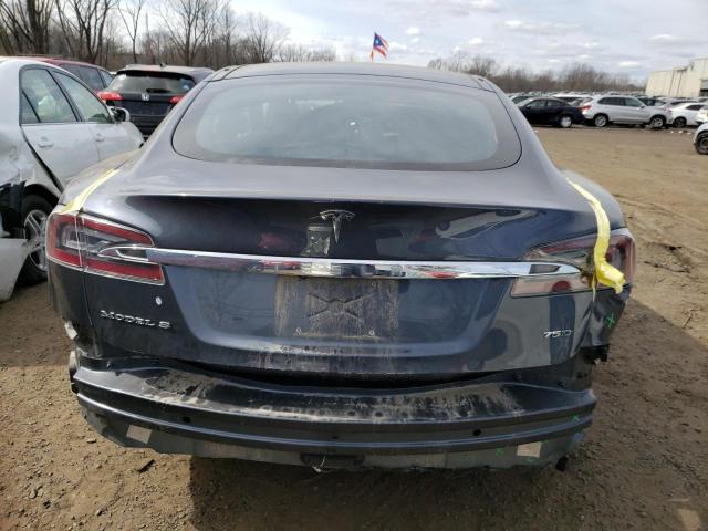 5YJSA1E23HF184644 - 2017 TESLA MODEL S Արծաթագույն լուսանկար 6