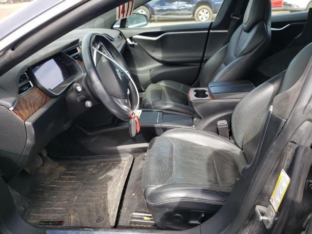 5YJSA1E23HF184644 - 2017 TESLA MODEL S Արծաթագույն լուսանկար 7