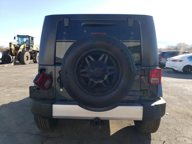 1J8GA59138L601829 - 2008 JEEP WRANGLER U SAHARA BLUE photo 6