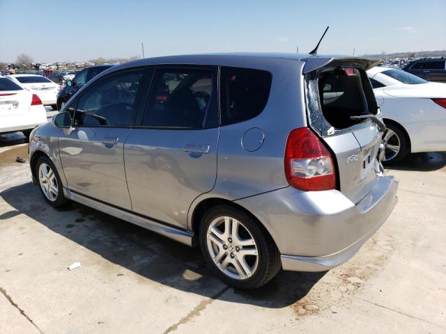 JHMGD38607S009758 - 2007 HONDA FIT S 银色 照片 2