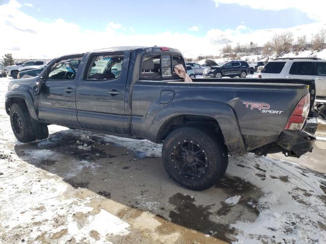 3TMMU4FN5BM026822 - 2011 TOYOTA TACOMA DOUBLE CAB LONG BED GRAY photo 2