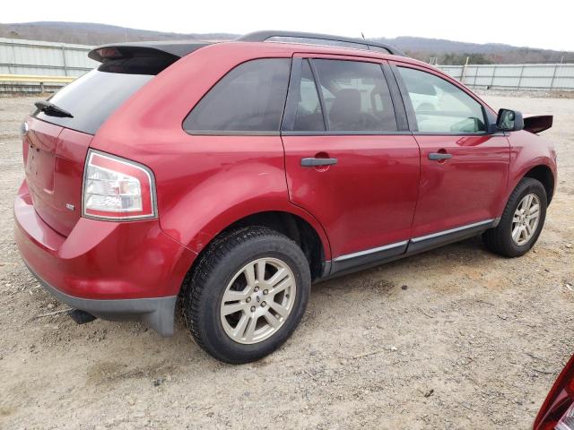 2FMDK46C77BB40569 - 2007 FORD EDGE SE RED photo 3