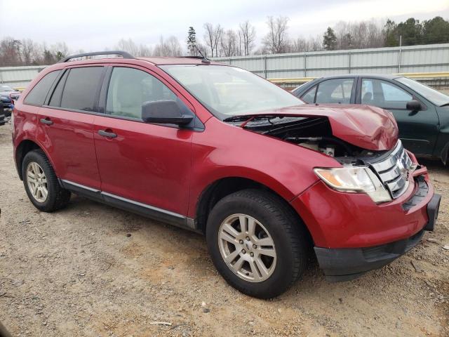 2FMDK46C77BB40569 - 2007 FORD EDGE SE RED photo 4