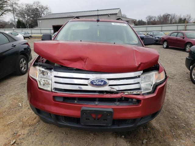 2FMDK46C77BB40569 - 2007 FORD EDGE SE RED photo 5