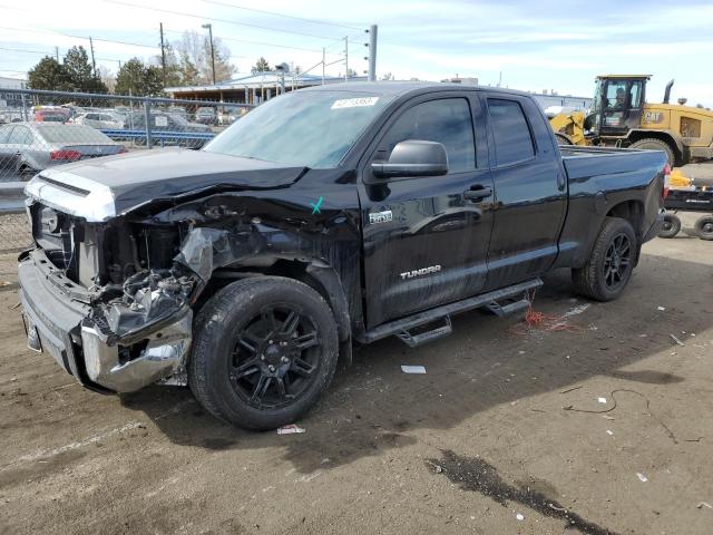 5TFUY5F16MX998224 - 2021 TOYOTA TUNDRA DOUBLE CAB SR/SR5 BLACK photo 1
