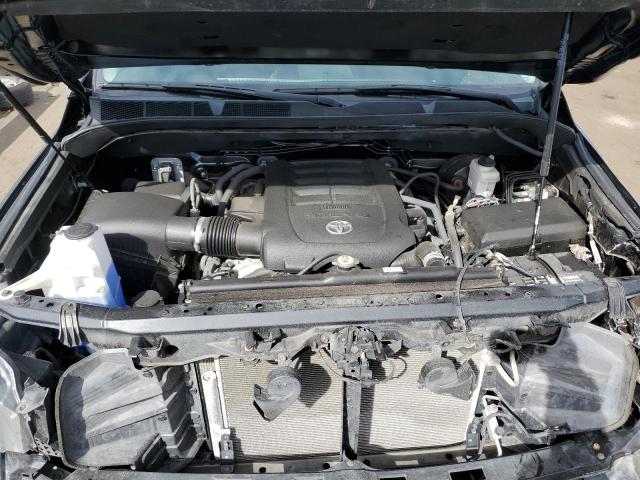 5TFUY5F16MX998224 - 2021 TOYOTA TUNDRA DOUBLE CAB SR/SR5 BLACK photo 11