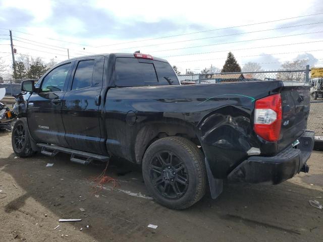 5TFUY5F16MX998224 - 2021 TOYOTA TUNDRA DOUBLE CAB SR/SR5 BLACK photo 2