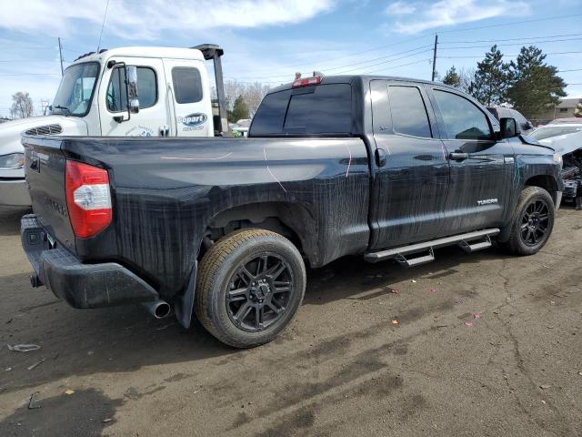 5TFUY5F16MX998224 - 2021 TOYOTA TUNDRA DOUBLE CAB SR/SR5 BLACK photo 3
