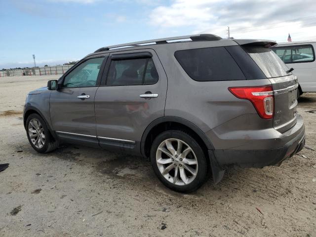 1FM5K7D86DGB82014 - 2013 FORD EXPLORER XLT GRAY photo 2