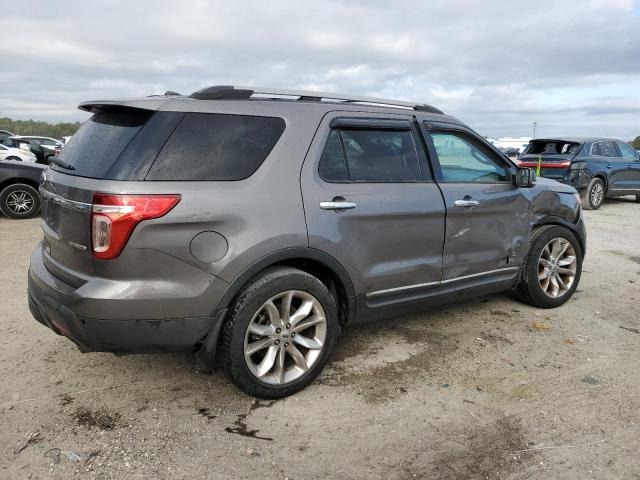 1FM5K7D86DGB82014 - 2013 FORD EXPLORER XLT GRAY photo 3