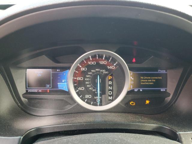 1FM5K7D86DGB82014 - 2013 FORD EXPLORER XLT GRAY photo 9